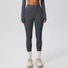 High-Waist Quick-Dry Double-Sided Brushed Yoga Pants for Running and Fitness Moisture-Wicking Athletic Tights