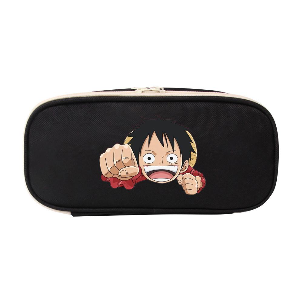 Piece One Pattern Printing Canvas Stationery Bag Student Pencil Fashion Case