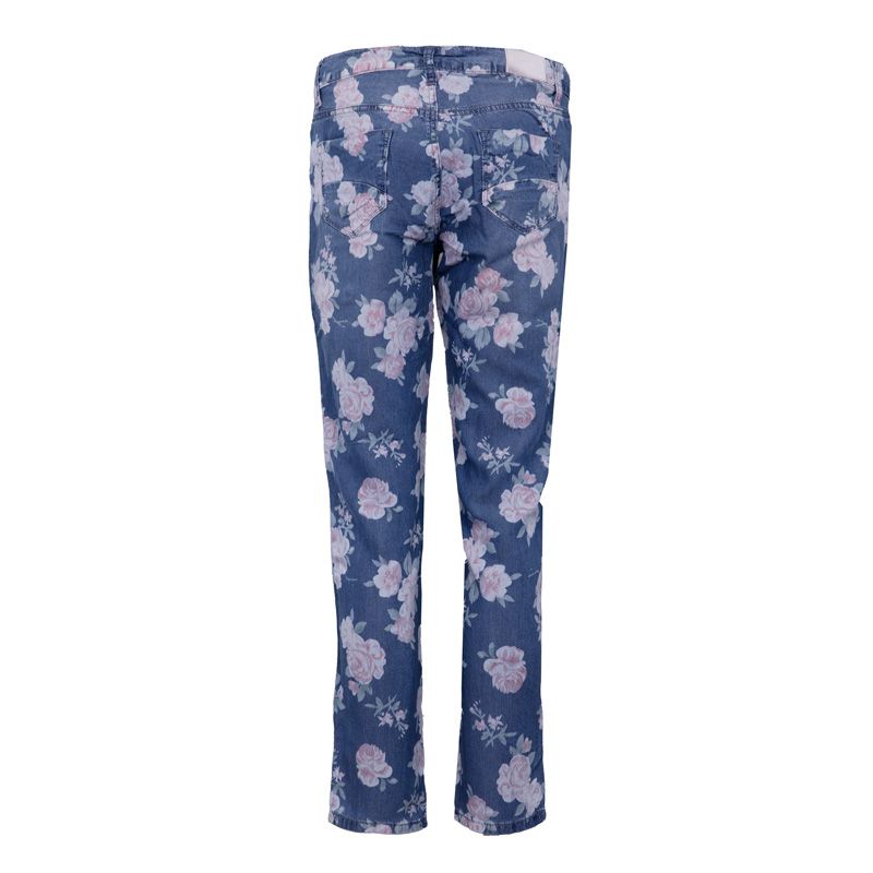 Jeans bali blue aop roses aop hawaii js23-311-05 Femme JOSEPH 'IN