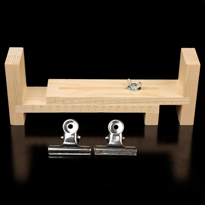 Wood Paracord Jig, Adjustable Length Paracord Jig Bracelet Maker Diy Hand Knitting Bracelets Necklaces