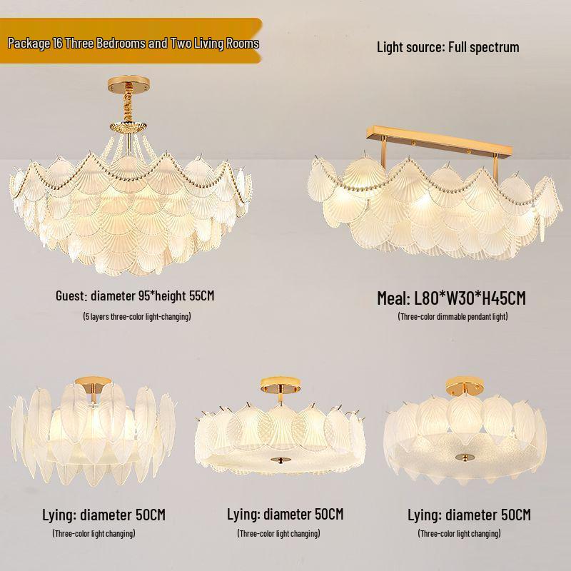 Modern French Crystal Pearl Chandelier for Living Room and Dining Room