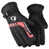 Luvas térmicas masculinas de inverno para motociclismo, fleece espesso, esqui, carro elétrico, mercado noturno