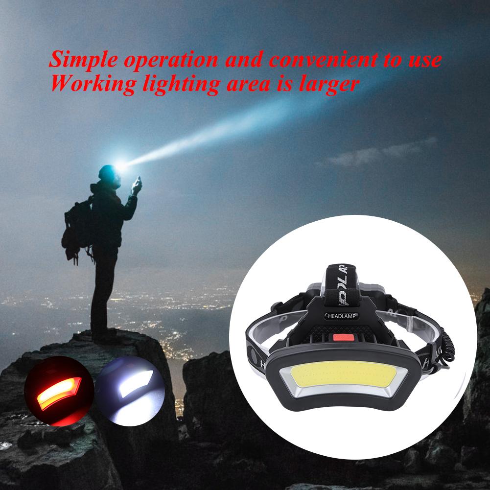 C0B Flood Working Light LED Rechargeable Multifunction Outdoor Camping Fishing Flashlight Head Lamp