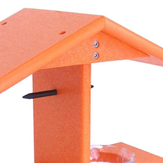 Yousheng Hanging Oriole Feeder, Outdoor Bird Feeder with Fruit Holder, Two-Cup Birdfeeder, Jelly And Fruit Feeder for Orioles Mockingbirds Backyard