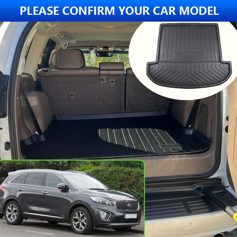 For Kia Sorento UM KX4 2016 2015~2020 2017 2018 2019 Rear Trunk Cargo Boot Floor Mat Liner Tray Carpet Car Interior Accessories