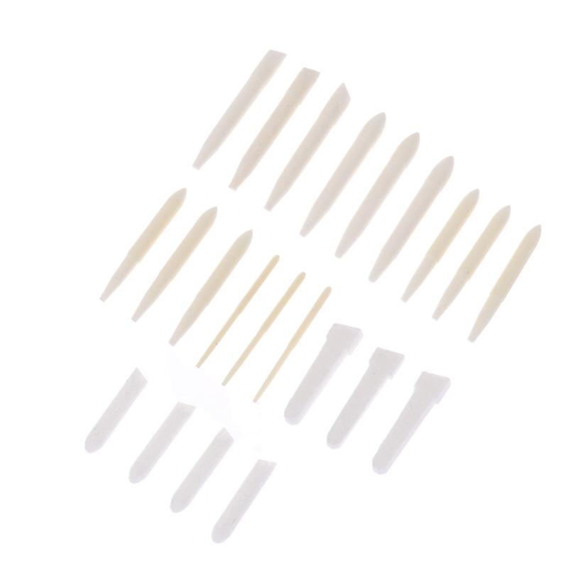 10 Stück Ersatzkerne für Acrylmarker-Spitzen Weiche Doppelspitzen Kinder Malen DIY Kunst Schreibwaren Schulbedarf