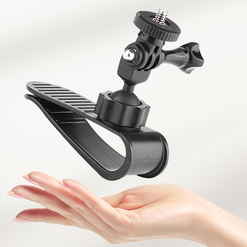Gopro Car Mount for Action Camera Recording Sun Visor Action Cam Cradle Pov Auto Support for Go Pro Insta360 DJI Osmo AKASO Fuse Holders1