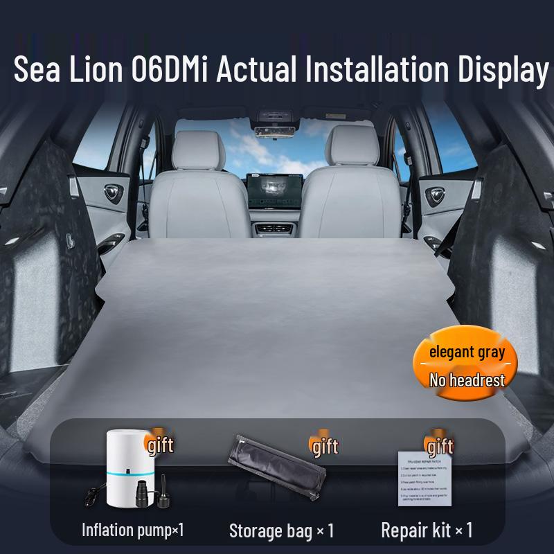 BYD Sea Lion 06dmi Car Mattress: Rear Seat Inflatable Bed and Trunk Sleeping Pad
