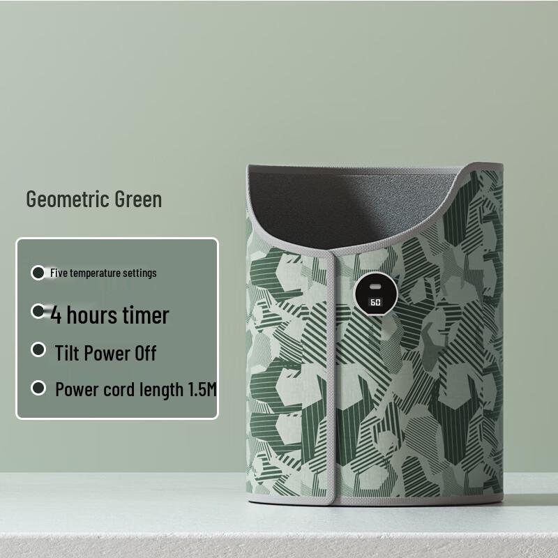 

Moe Partner Heated Under-Desk Foot Warmer 5-Gear Adj, Timed Shutoff