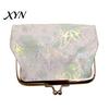 Women Small Coin Organizer Butterfly Print Purse, Change Gradient Kiss Lock Closure Pouch for Coins Cards Cash Elegant