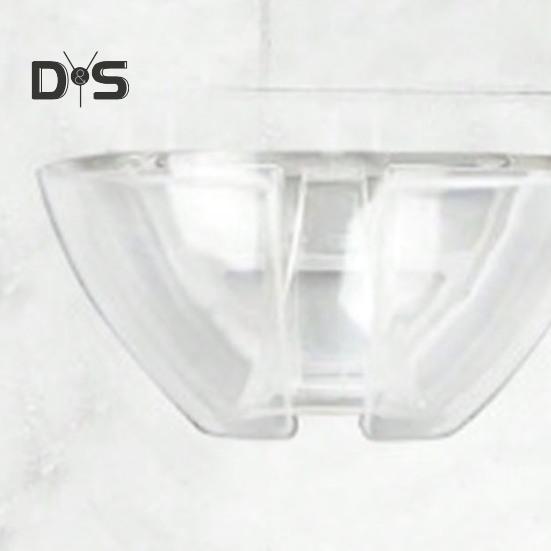 Suport pentru pahar de vin pentru agățat pe perete, ușor de utilizat, design rezistent la scurgeri, adeziv fără urme, organizator elegant de baie pentru cupe de vin roșu