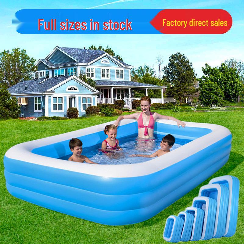 Eco-Friendly PVC Inflatable Children's Outdoor Swimming Pool