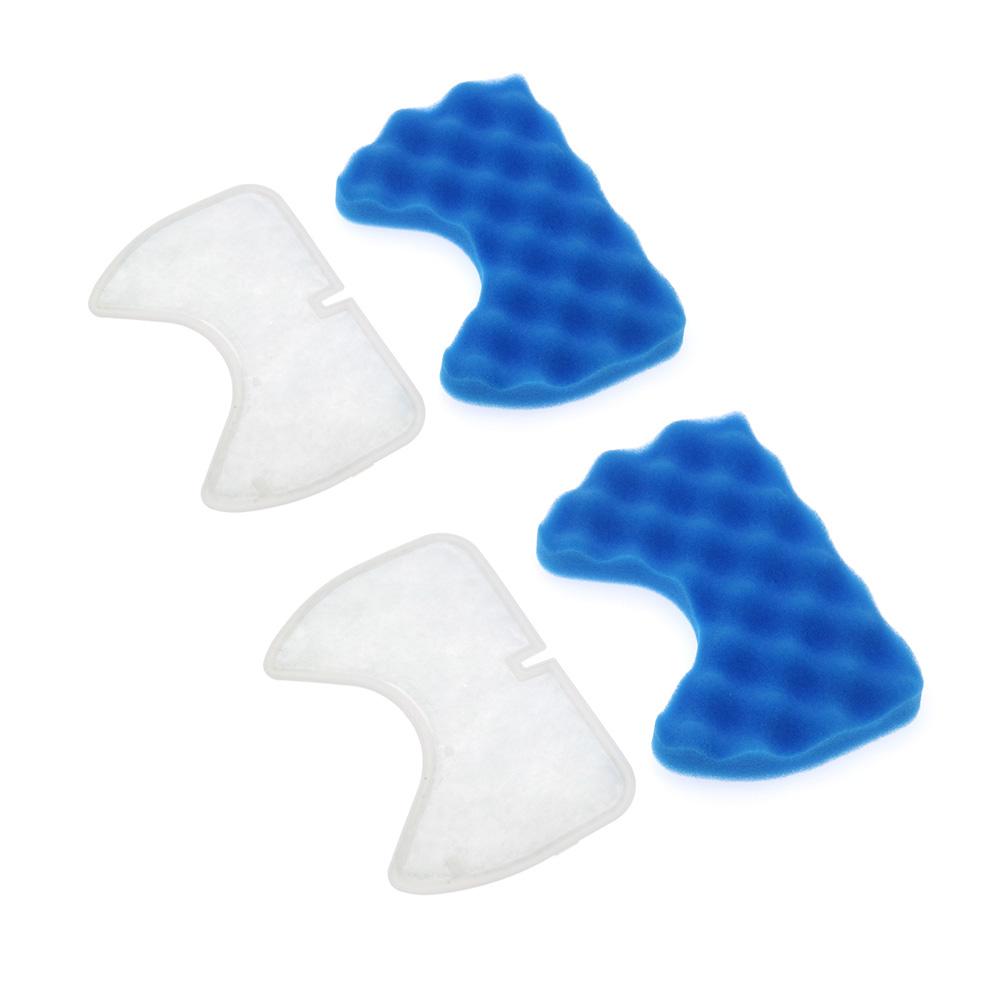 Vacuum Cleaner Filter Spare Parts Set Kit of Filters and Sponge Filter for Samsung DJ97-00492A SC6520 SC6530 /40/50/60/70/80/90