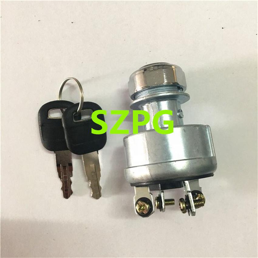 Ignition Switch with Key for CAT E320C Excavator parts 4 Lines Ignition Switch 9G-7641 9G7641