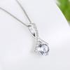 Japanese And Korean Version Of Classic Temperament Cute Flower Language Diamond-Encrusted Necklace Pendant Classic Women'S Short Jewelry