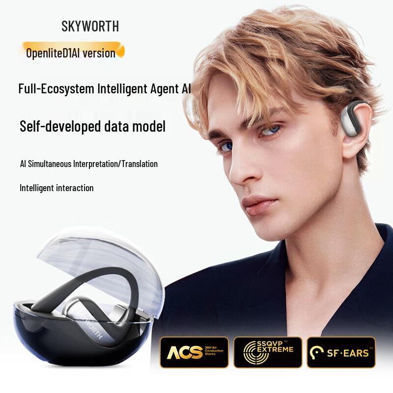 Skyworth Open lite D1 Open-Ear Sport Bluetooth Headphones