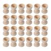 24pcs Wooden Egg Holders Egg Cups Egg Storage Holders Easter Egg Cups For Home