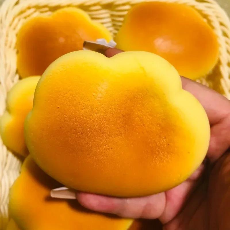 Caramel Color Cloud Bread Slow Rising Squishy Toy Soft Squeeze Kneading Fidget Stress Relief Anti Anxiety Rebound Toy