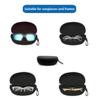 Portable Hard Oxford Cloth Zipper Box Eyewear Storage Case Sunglasses Reading Glasses Carry Bag Eyeglass Packaging Case