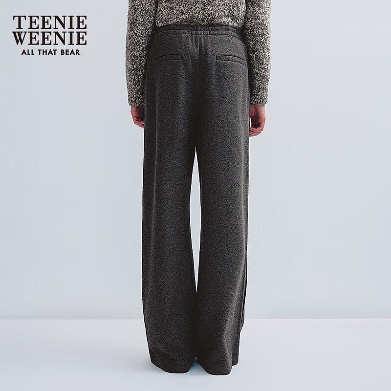 Teenie Weenie Women's Bear Logo Straight-Leg Sweatpants