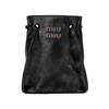 Nappa Embossed Letter Logo Adjustable Shoulder Strap Leather Mini Bucket Bag Women Shoulder Bags Brown 5NF460_AF6P_F0201