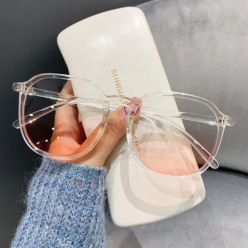 Atmosphere Anti-Blue Light Blush Glasses Trend Tr Large Frame Can Be Matched With Degree Glasses Frame 2033