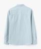 Le Mad One Pocket Normal Striped Shirt - Blue