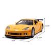 Mașină de jucărie Chevrolet Corvette C6-R 1/36, model de jucărie pentru copii, RMZ CiTY, curse turnate sub presiune, miniatură, trage înapoi, cadou de colecție pentru copii și băieți