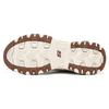 Skechers DLites 1.0 Planet Bear Tessuto a Rete Pelle Sintetica alla Moda Durevoli Scarpe Basse Stile Dad Sneakers da Uomo Marrone Bianco 894256-NAT
