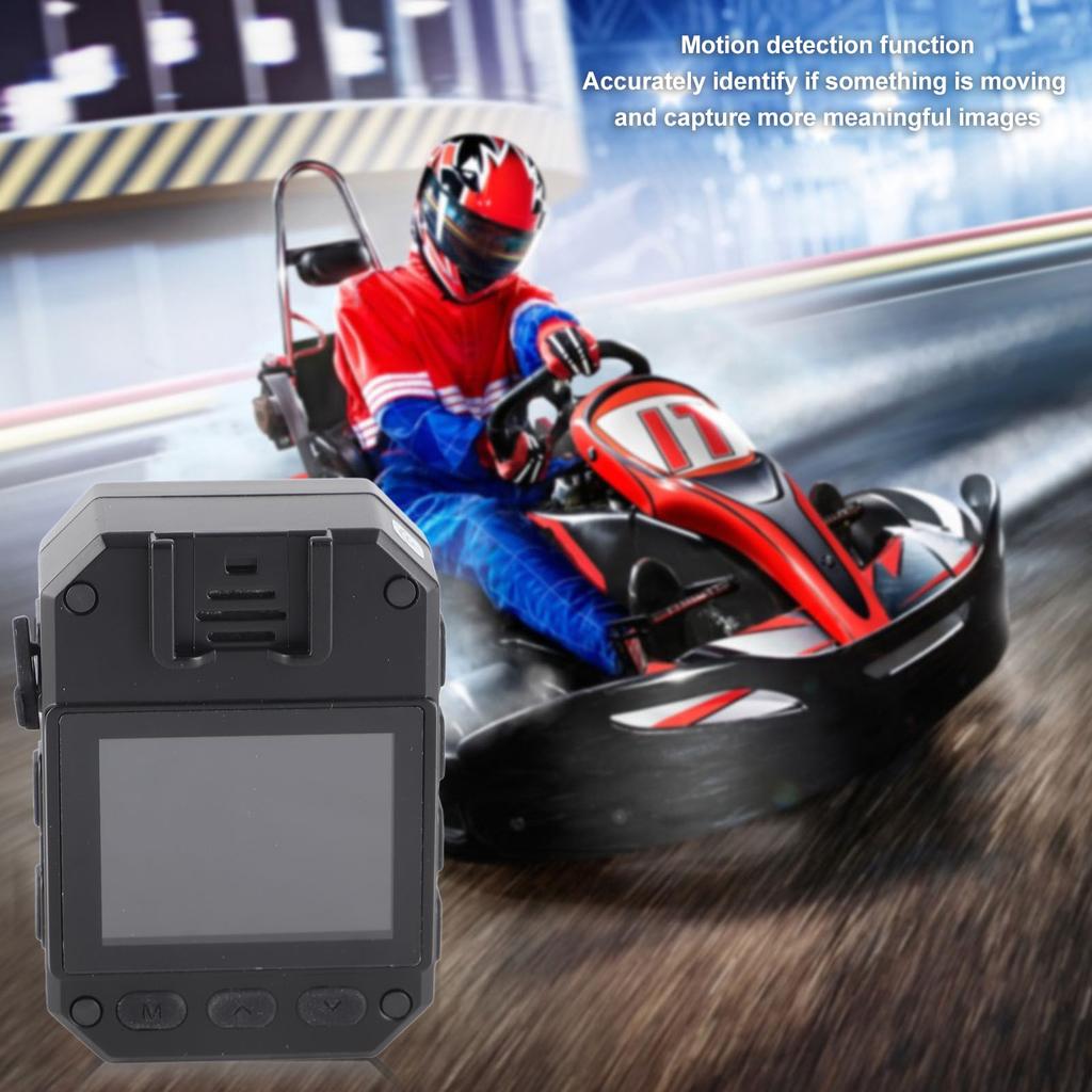 Pocket Video Recorder 4K Ultra HD Sensor WiFi Body Worn Camera Waterproof Motion Detection Long Endurance for Security Guard