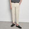 THE-ABON M3421 Cotton Spring Slacks Beige