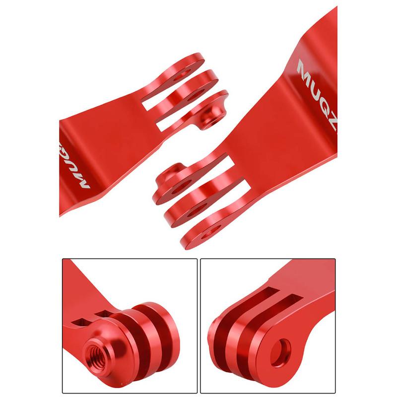 Bicycle Front Fork Light Holder Aluminum Alloy Bike Light Bracket for Sport Camera Flashlight Lamp Holder Bicycle Accessories