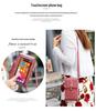 Urban Minimalist Women's Touchscreen Crossbody Bag – Multifunctional Card Holder & Coin Purse 