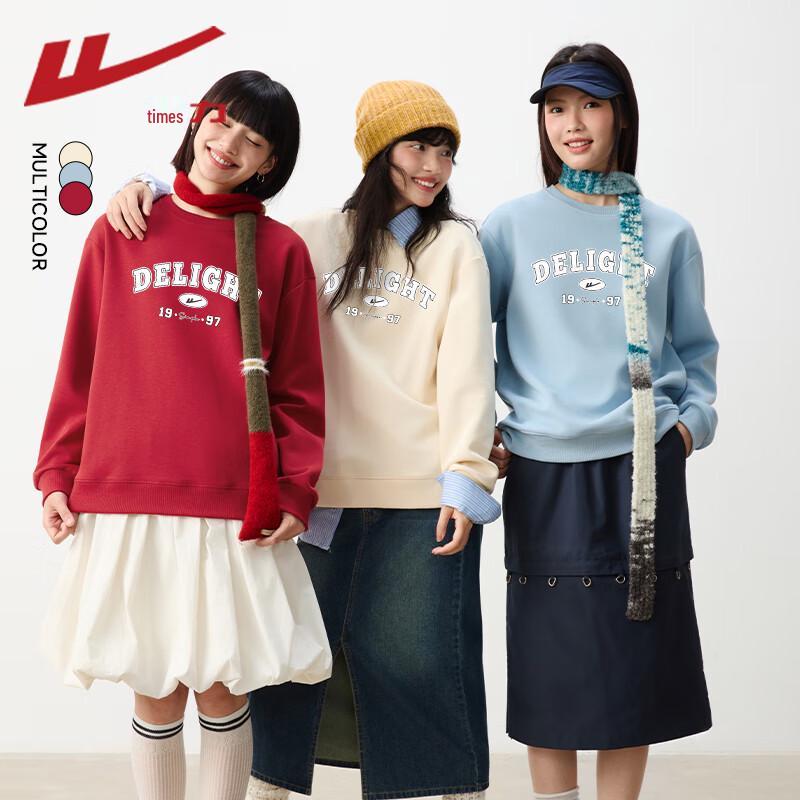 Warrior Women's Casual Round Neck Long Sleeve Sweatshirt