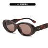 Trendy Small Oval Frame Sunglasses For Women