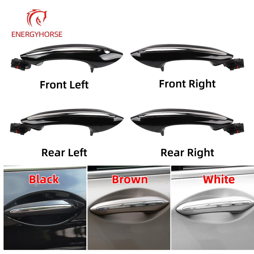 For BMW F10 F07 F02 Black With Comfort Access Outside Door Handle For BMW 5 6 7 Series 525 528 530 535 730 740 750i