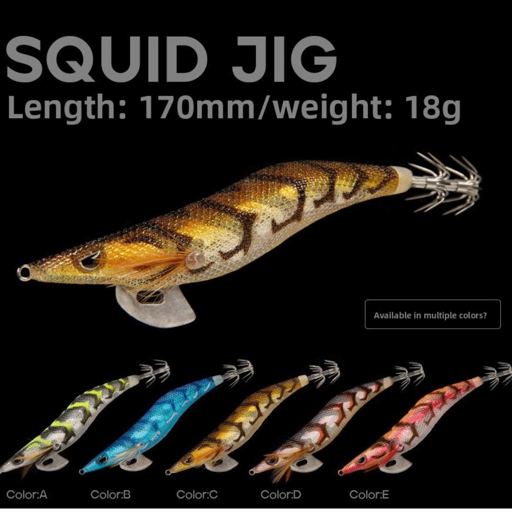 Webfoot Octopus Squid Bait 3.5# Artificial Bait 2025 Luminous Squid Jig Sea Fishing