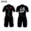 Kids Adult Cycling Roller Skating Speed Suit Quick-Dry Stretch Breathable Sportswear Unisex
