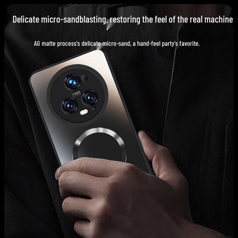 NEYAA AG Mattes magnetisches Handyhülle für Honor