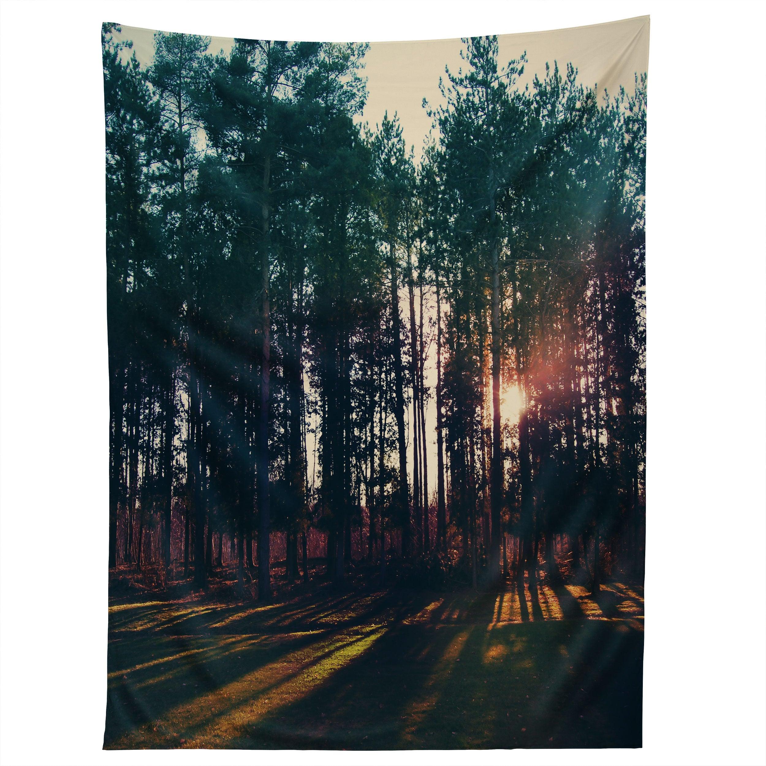 SUN AND TREES tapestry 75x100