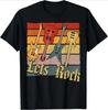 Lets Rock Electric Guitar Music Lover Band Guitarist Retro TShirt Unisex Summer Tshirt Fashion Causal T Shirt Tees