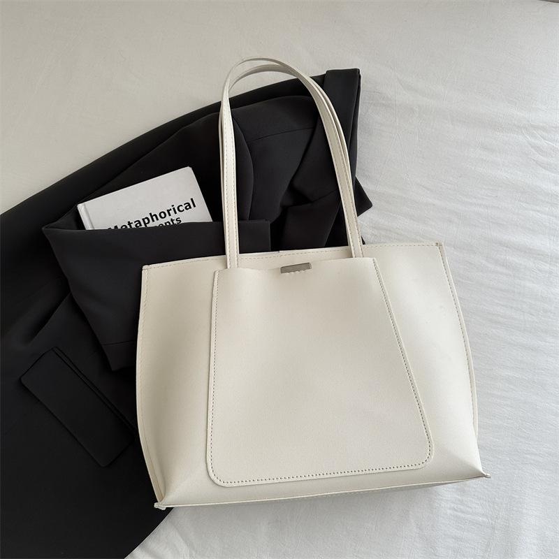 Large-capacity Shoulder Bag, Trendy Tote Bag, Retro Commuter Handbags, Winter Trend Korean Shoulder Bags for Women
