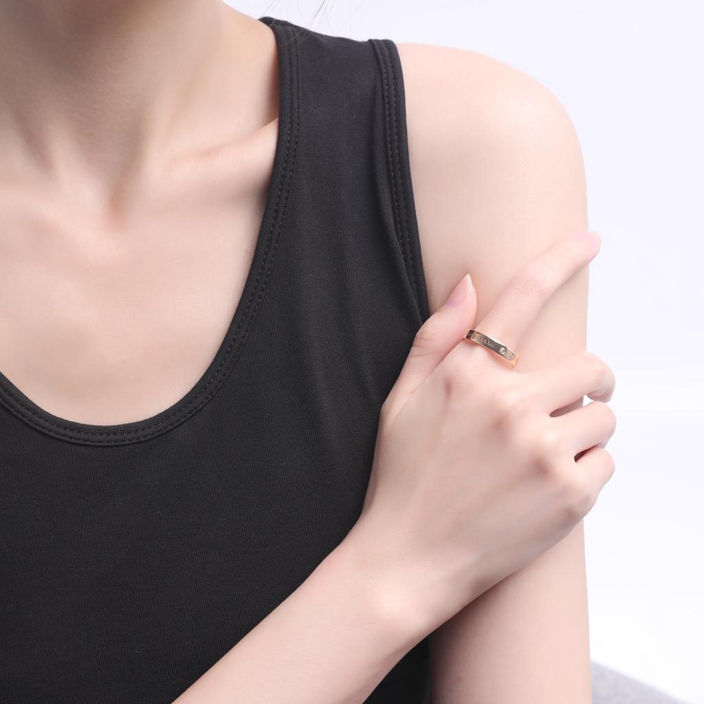 Tiffany Y compañía. Anillo de Diamante Redondo Brillante Colección Return To Tiffany Anillos para Mujer GRP07649