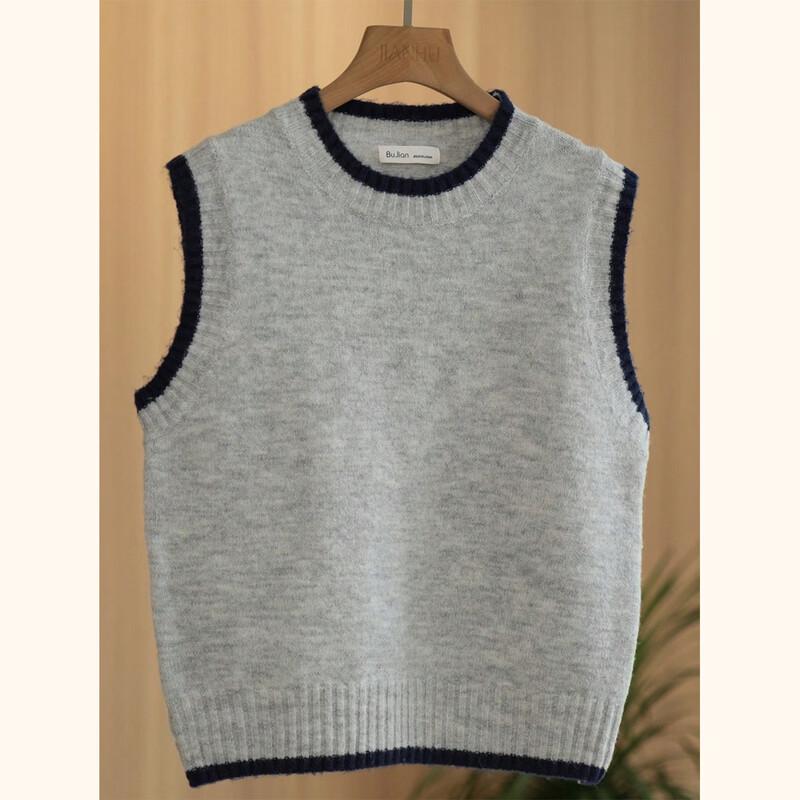 Women's Gentle Style Pullover Knit Vest