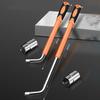 Universal Car Tire Wrench Removal Tool L Type Bent Bar Spanner Retractable Telescoping Lug Wrench Automotive Tools