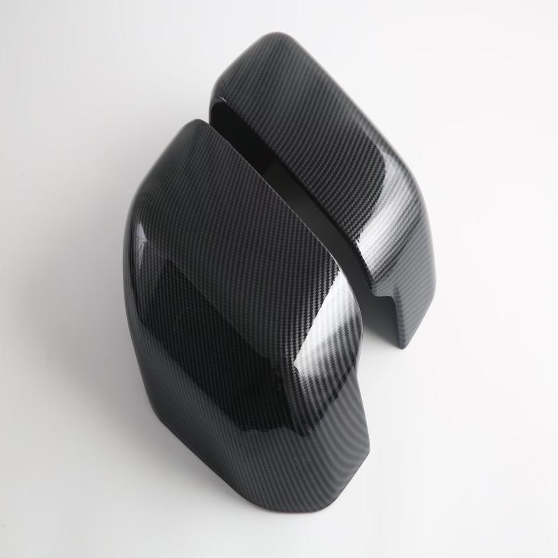 Guida a destra Per BYD Shark 6 2024 2025 ABS nero fibra di carbonio Ciotola Maniglia Esterna Porta Auto Guscio Copertura Tappo Specchietto Retrovisore Esterno
