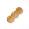 Round Bamboo‑Wood Coaster Blanks, DIY Mosaic Succulent Base Tray, Unfinished Wooden Craft Coaster for Handmade Project