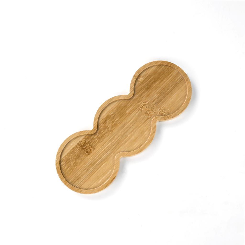 Round Bamboo‑Wood Coaster Blanks, DIY Mosaic Succulent Base Tray, Unfinished Wooden Craft Coaster for Handmade Project
