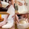 2PCS Silicone kneading bag, dough mixing bag for bread, pastries, and pizza dough, baking tool.