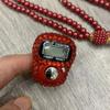 Tasbih Prayer Beads Wrap Bracelets with Counter Tasbih Prayer 99 Worry Beads Misbaha Islamic Allah & Mohammed Rosar